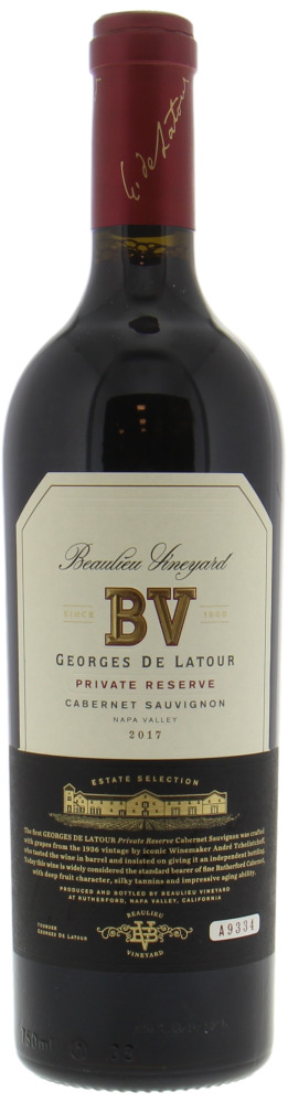 Beaulieu Vineyard - Georges de Latour Private Reserve Cabernet Sauvignon 2017
