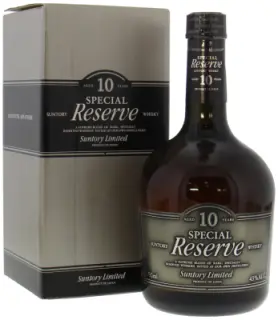 Suntory 10 Years Old Special Reserve 40% NV; | Best of Wines