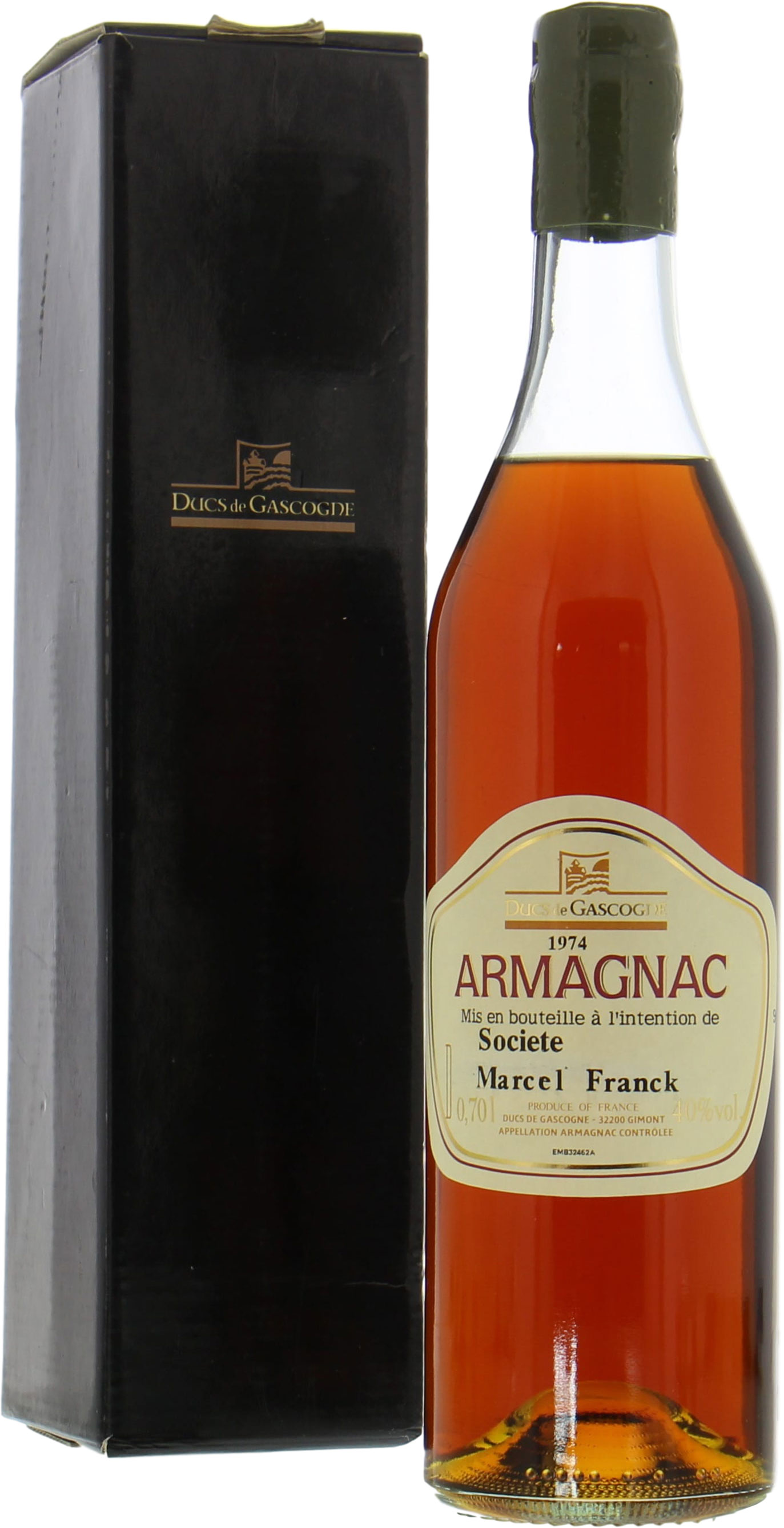Acheter Armagnac Aux Ducs de Gascogne Hors d'Age (lot: 505)